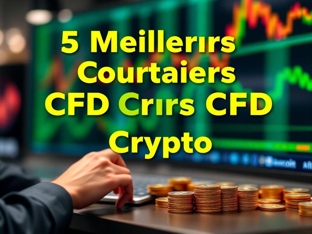 5 courtiers CFD crypto pour un trading flexible et sans limites