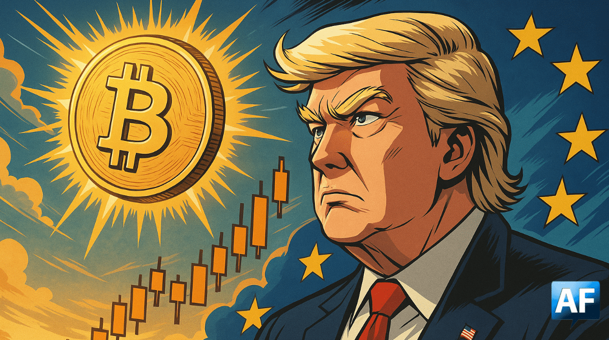 Donald Trump étend la trêve commerciale avec l’UE : Bitcoin s’approche des 110 000 $