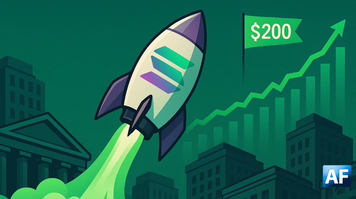 Solana boosté par l’intérêt institutionnel : 200 $ en vue ?