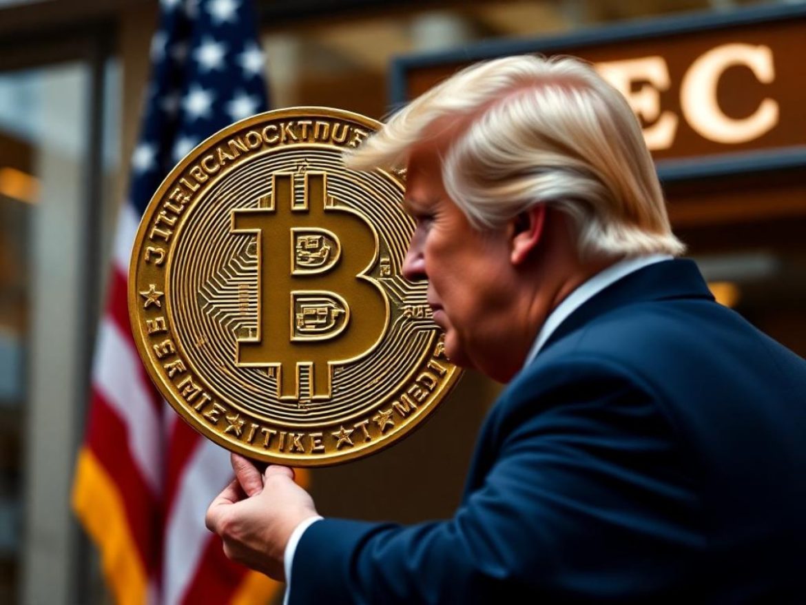 La SEC reporte l’ETF Bitcoin de Trump en pleine montée des tensions réglementaires