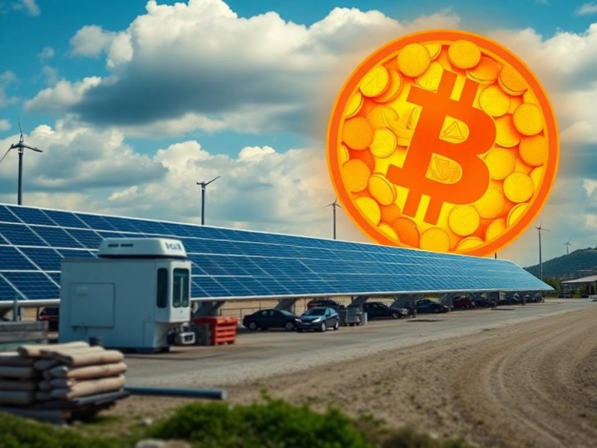 Un jeune surfeur en combinaison couleur vert-turquoise fonce sur une vague géante faite de pièces SOL scintillantes, tandis qu’une baleine en costume de banquier surgit derrière lui, sac de dollars sur le dos.