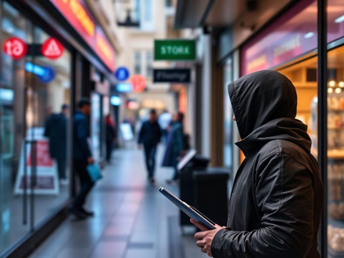 Un smartphone en écran “Withdraw” connecté par un flux lumineux à un Ledger Nano X, avec plaque métal de seed floutée, QR code partiel, frise “7 étapes” et logos atténués de Binance/Coinbase.