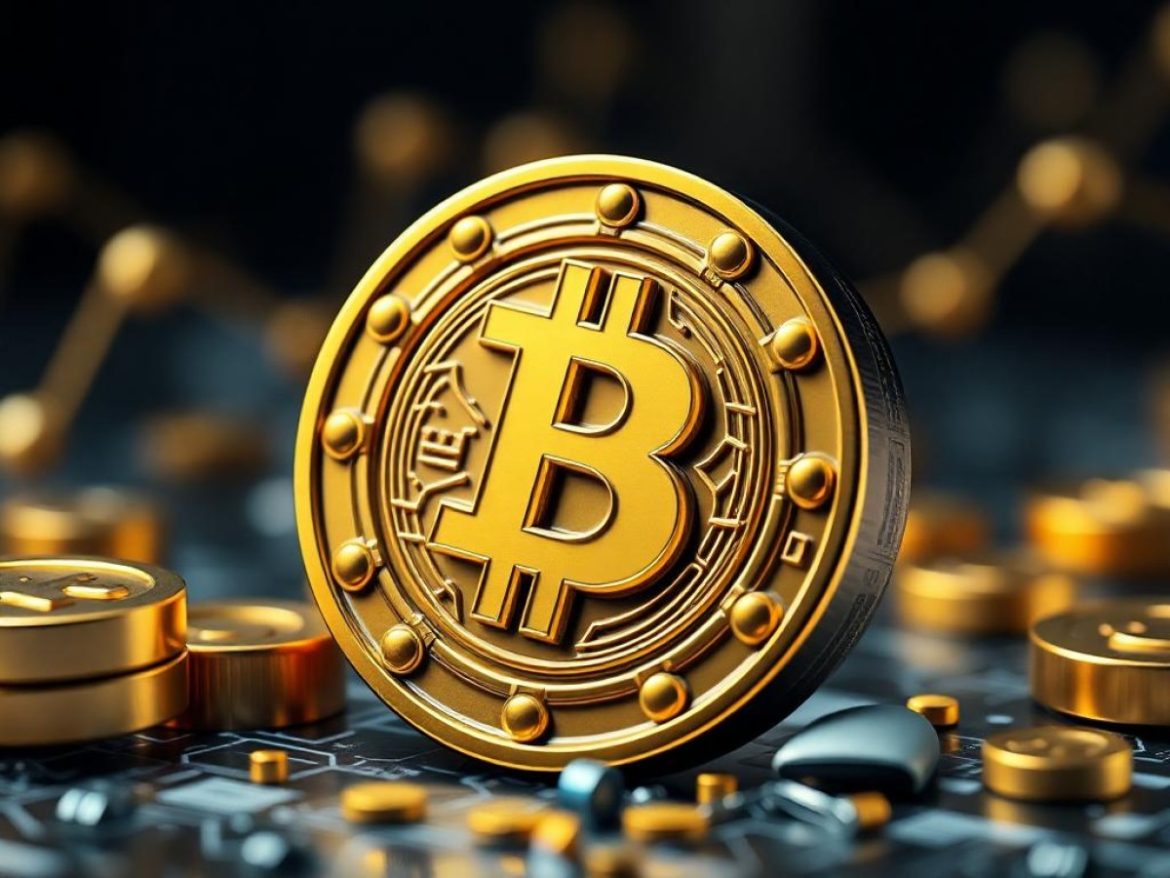 Une analyste crypto, tablette en main, se tient devant un coffre multisig transparent avec cadenas et trois clés, piles BTC/ETH/USDC, panneaux flottants Safe, Aave, Morpho (cloche d’alerte), flèches vers Binance/CEX.