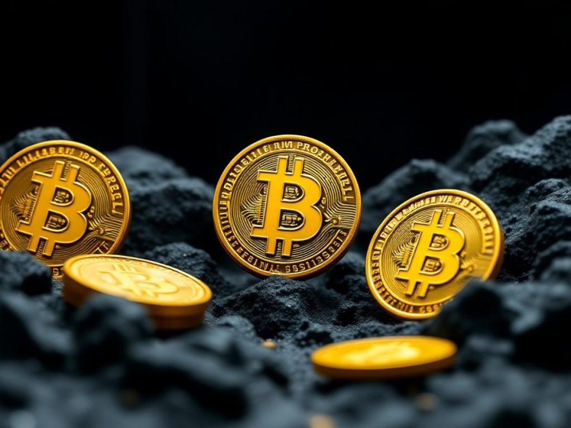 Coffre-fort néon « Metaplanet » où des lingots se muent en pièces ₿, compteur bondissant à 25 555 BTC, tandis qu’une balance oscille entre dilution et scarcity premium.