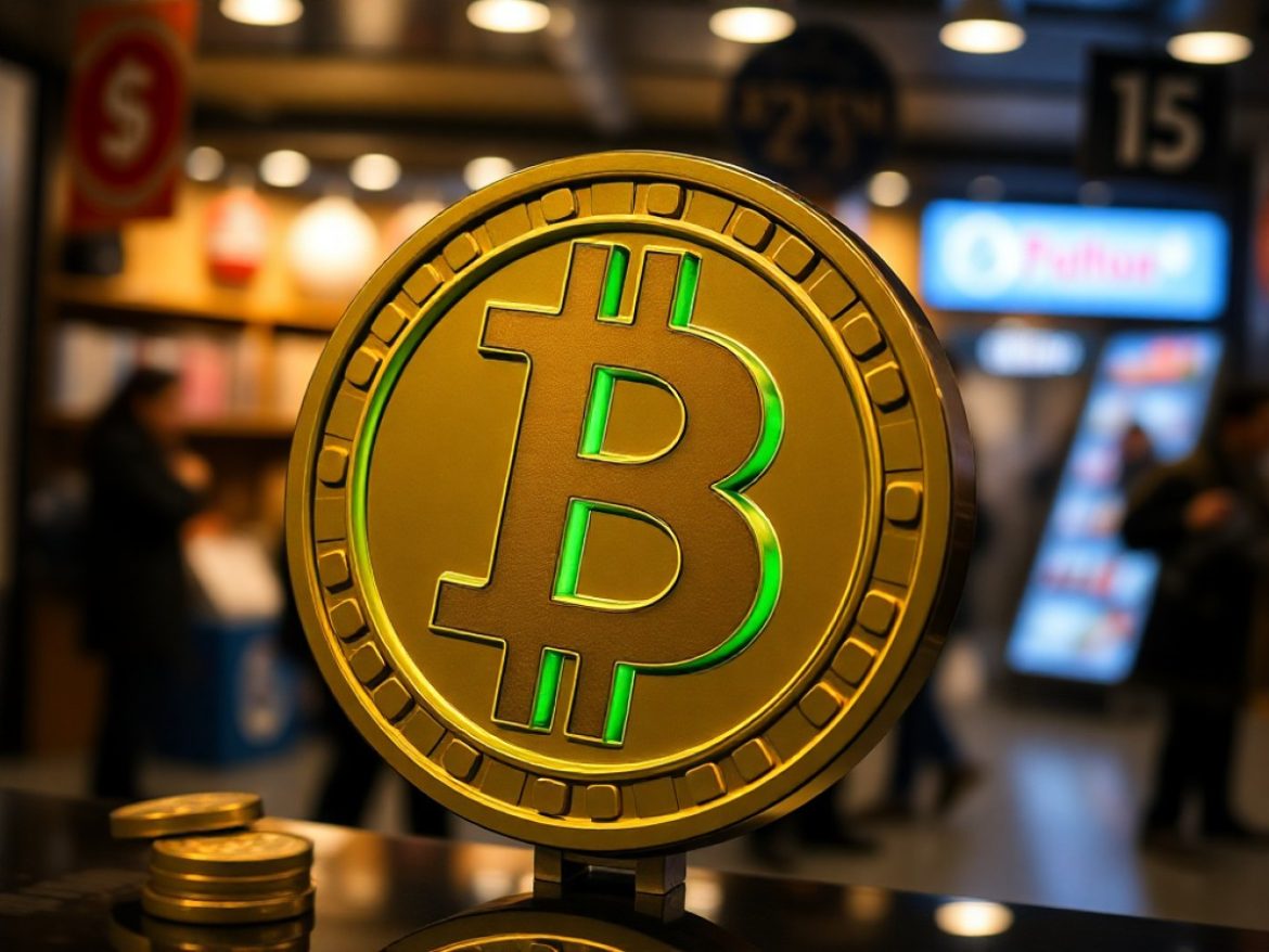 Illustration manga montrant une femme surprise devant une capsule verte symbolisant Pump.fun, avec en arrière-plan un graphique financier et le logo Kraken, évoquant un transfert massif et la volatilité du marché memecoin.