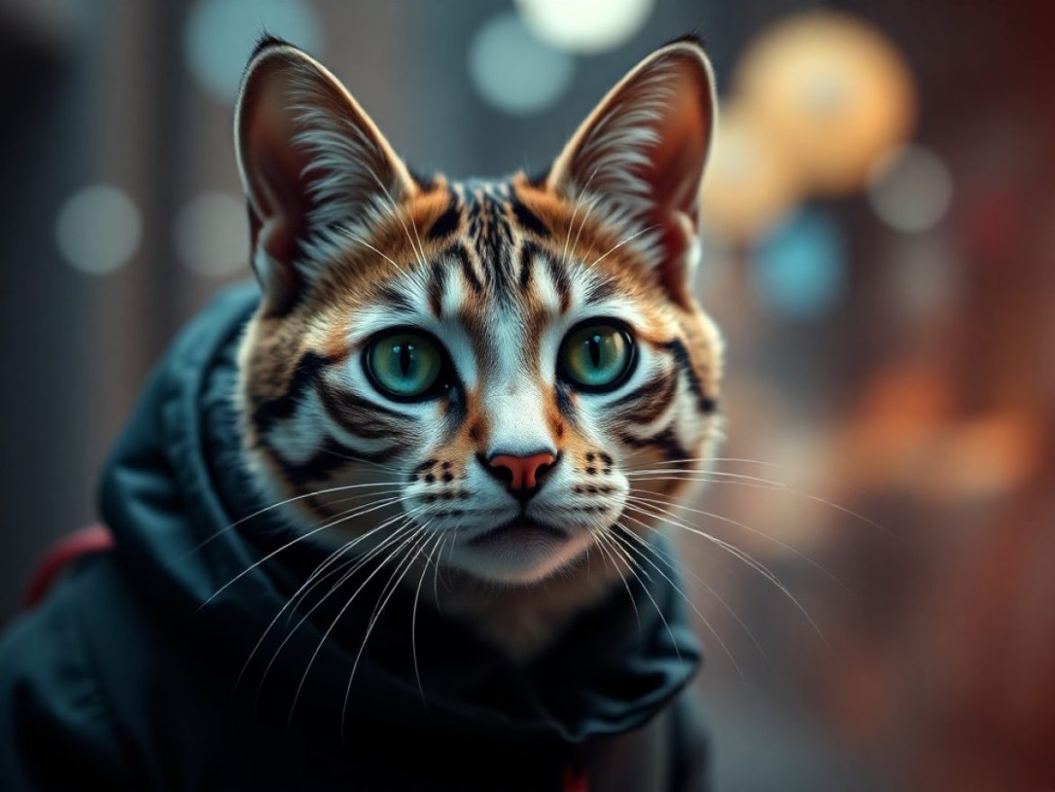 Une salle de trading Hyperliquid en style manga explose de panique tandis qu’un énorme graphique de POPCAT s’effondre en chandeliers rouges sous un jeton doré à tête de chat flottant au-dessus des écrans.