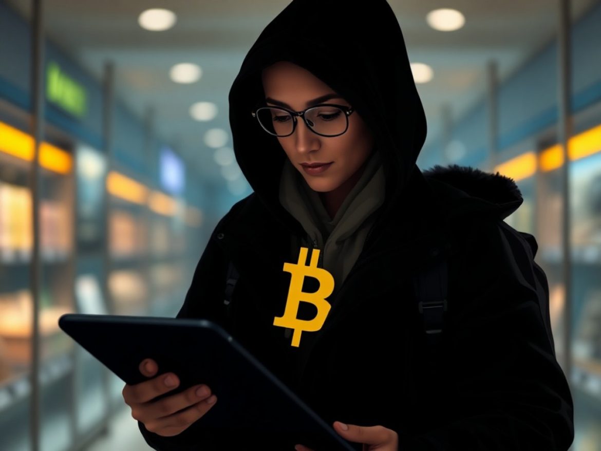 Un hacker en hoodie Ethereum déclenche le “EIP-7702 Rescue Protocol” dans une ville futuriste, tandis que des jetons et NFT s’échappent d’un wallet fissuré pour rejoindre un hardware wallet, sous l’œil de bots hostiles.