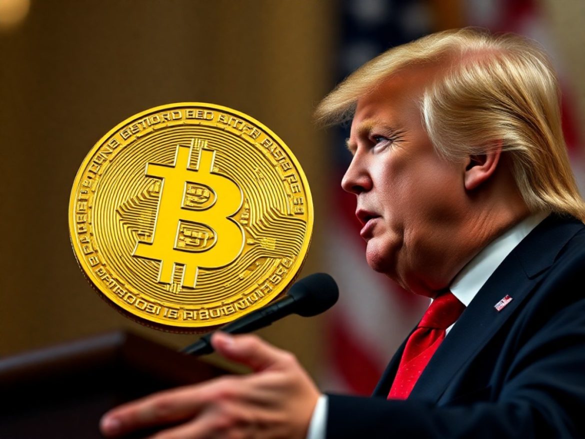 Bitcoin progresse alors que les marchés scrutent le discours de Trump